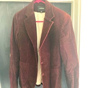 Woman’s Vintage Express Corduroy jacket with elbow patches